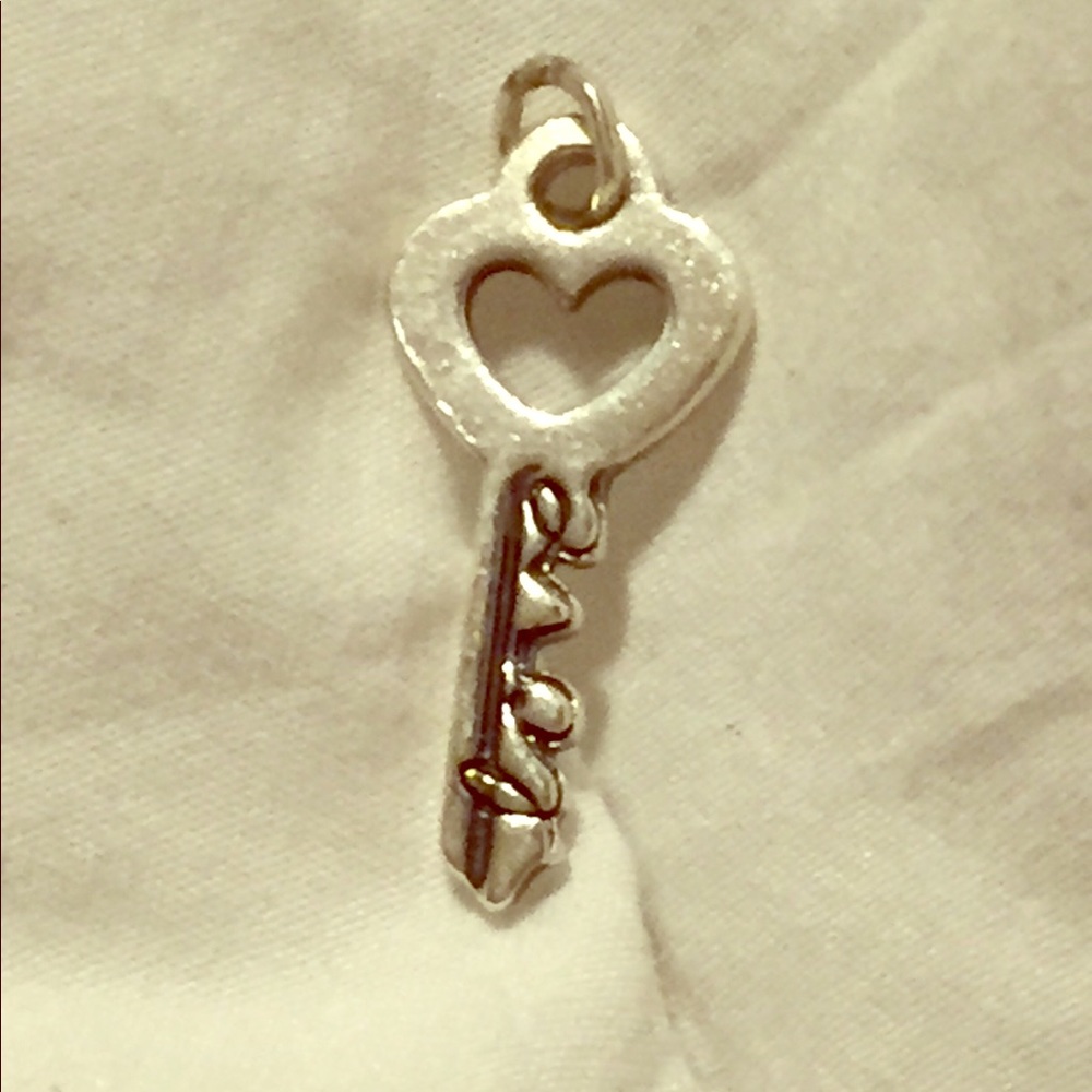 *Worn* James Avery “The Key to Love” Pendant